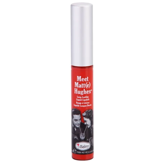 theBalm Meet Matt(e) Hughes Long Lasting Liquid Lipstick dlouhotrvající tekutá rtěnka odstín Honest 7.4 ml