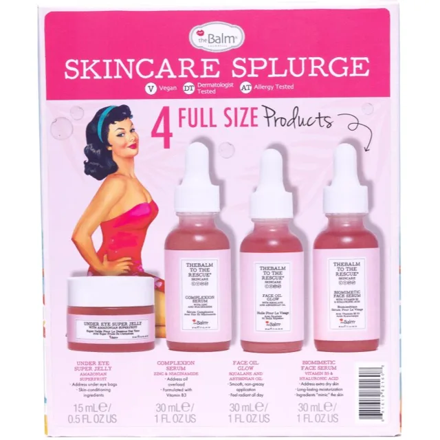 theBalm To The Rescue® Skincare Collection dárková sada pro dokonalou pleť