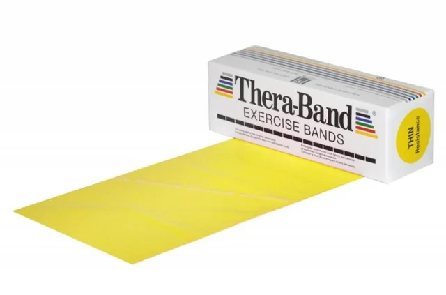Thera-Band posilovací guma 5,5 m, žlutá, slabá