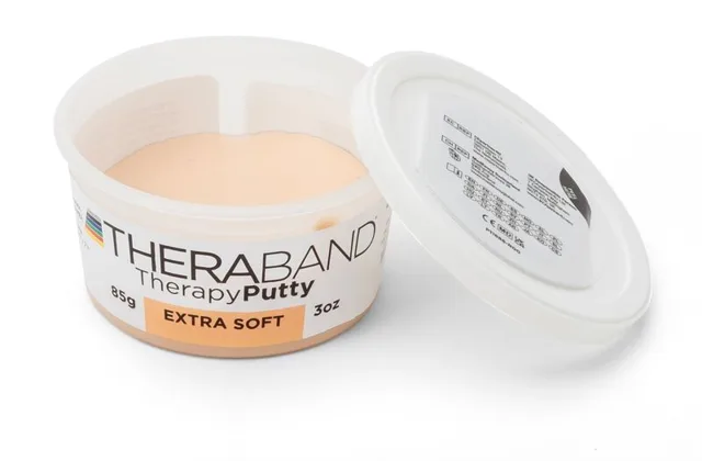 Thera-Band Therapy Putty, terapeutická hmota 85g, béžová, extra měkká