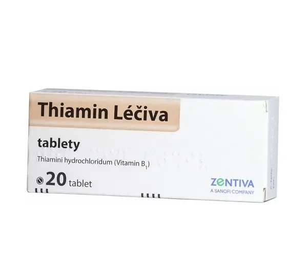 Thiamin Léčiva por.tbl.nob. 20 x 50 mg