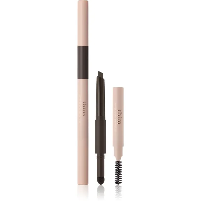 thim Artist Touch Brow Duo oboustranná tužka na obočí s kartáčkem odstín 03 Black Brown 0.6 g