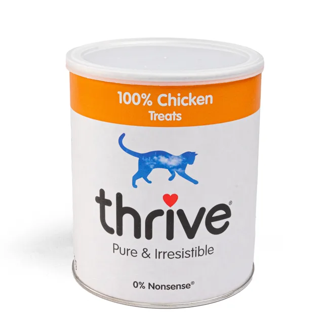 Thrive! Lyofilizované snacky pro kočky Maxi Tube kuřecí -  170 g