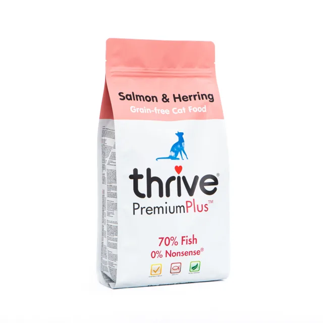 Thrive PremiumPlus losos a sleď - 2 x 1,5 kg