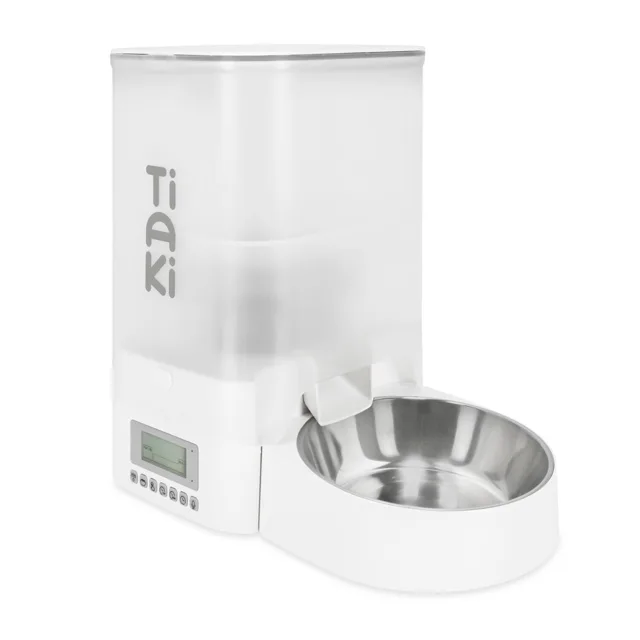 TIAKI automatické krmítko - až 3 litry krmiva