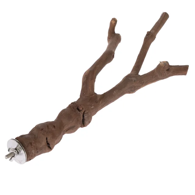 TIAKI bidýlko ve tvaru Y pro ptáky z vinné révy - velikost XL: cca Ø 3,5 x D 40 cm