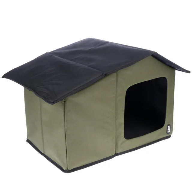 TIAKI domeček pro kočky Camo - D 58 x Š 42 x V 37 cm