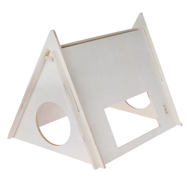 TIAKI dřevěný táborový stan pro malá zvířata - D 60 x Š 47 x V 45 cm