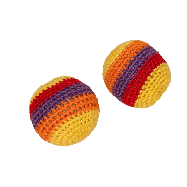TIAKI Hacky Sacks pro kočky - 2 kusy