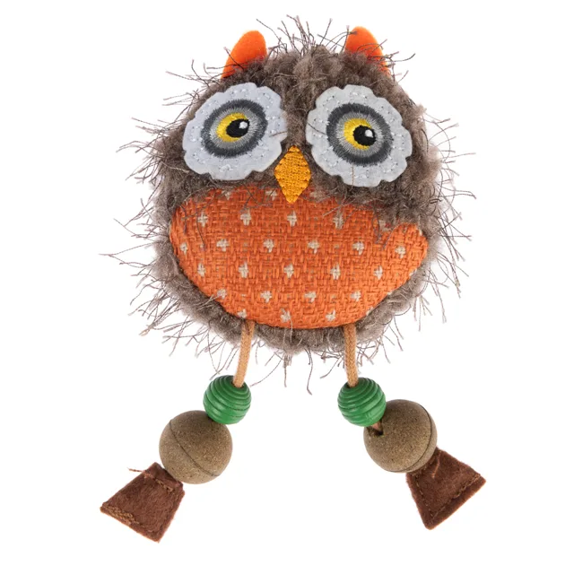 TIAKI Happy Owl se šantou kočičí - 1 kus