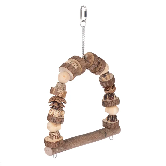 TIAKI houpačka pro ptáky - velikost M: Š 24 x V 32 cm
