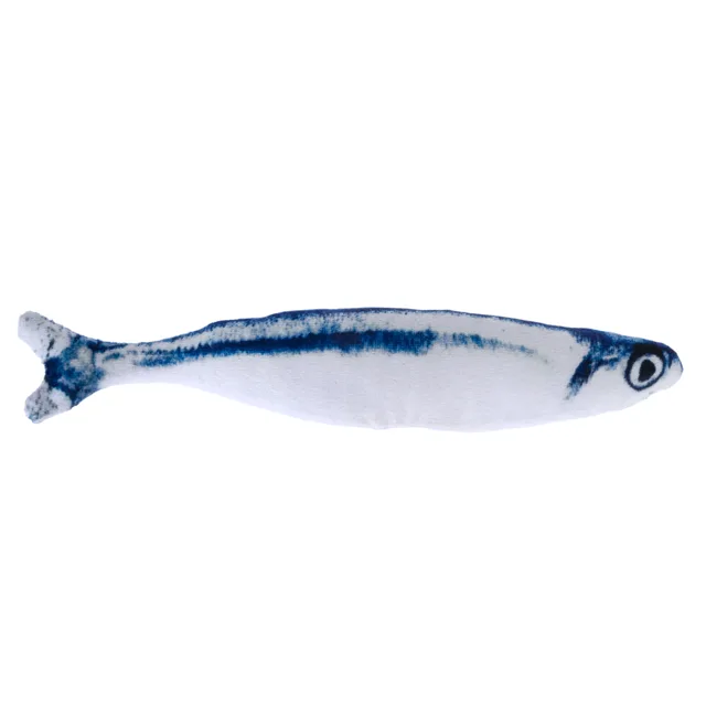 TIAKI hračka pro kočky sardinka s šantou kočičí - 1 kus