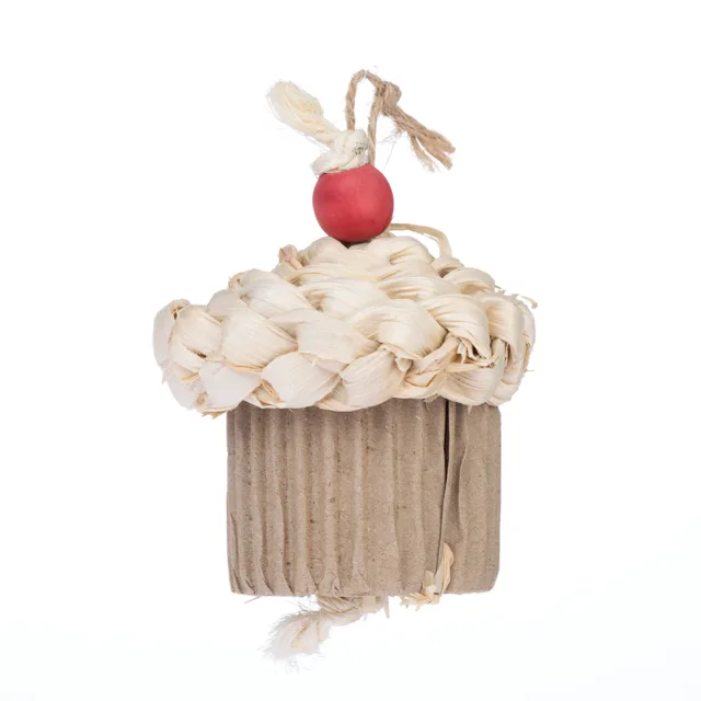 TIAKI hračka pro malá zvířata slavnostní cupcake - Ø 7,5 x D 10 cm