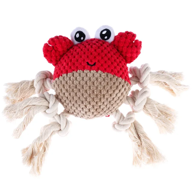 TIAKI hračka pro psy krab Sebi - D 21 x Š 21 x V 6 cm