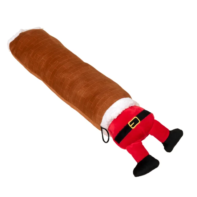 TIAKI hračka pro psy Santa v komíně - cca 48 x 11 x 8 cm