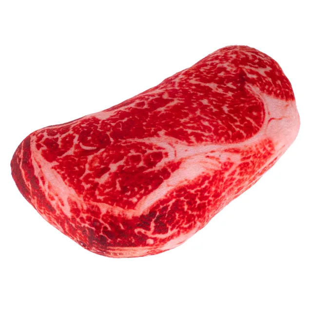 TIAKI hračka pro psy steak - D 16 x Š 10 x V 6 cm