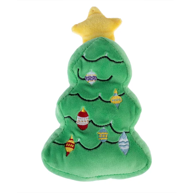 TIAKI hračka pro psy vánoční stromek - D 20 x Š 11 x V 3 cm