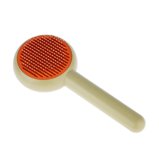 TIAKI kartáč pro kočky s mechanismem na kliknutí - D 19,6 x Š 8,5 x V 4,6 cm