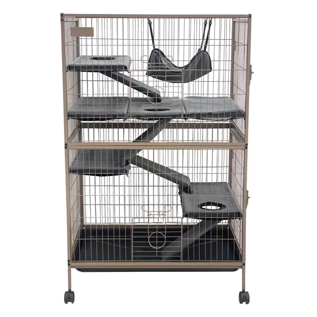 TIAKI klec pro malá zvířata zvířecí království - D 80 x Š 52 x V 127 cm