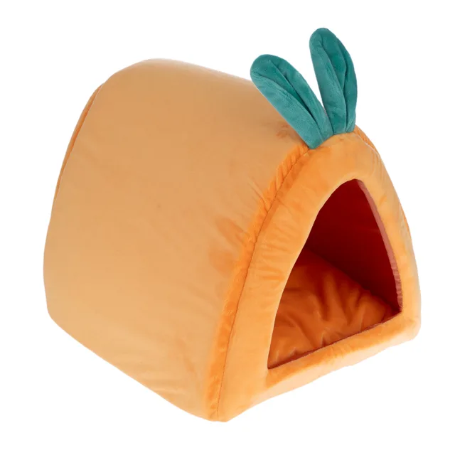 TIAKI králičí nora mrkev - cca D 36 x Š 32 x V 30 cm