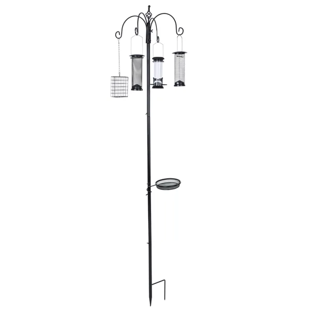 TIAKI Krmítko pro ptáky - Ø 50 x V 210 cm