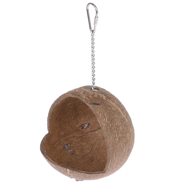 TIAKI krmítko pro ptáky kokos - Ø 23 x V 12 cm