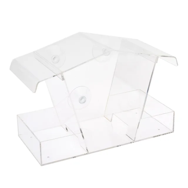 TIAKI Krmítko pro ptáky na okno - D 15 x Š 11 x V 23 cm