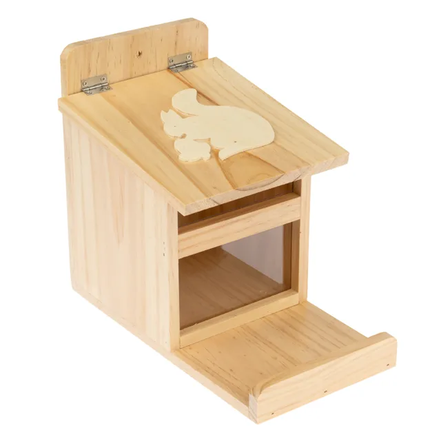 TIAKI Krmítko pro veverky - D 16 x Š 26 x V 22 cm