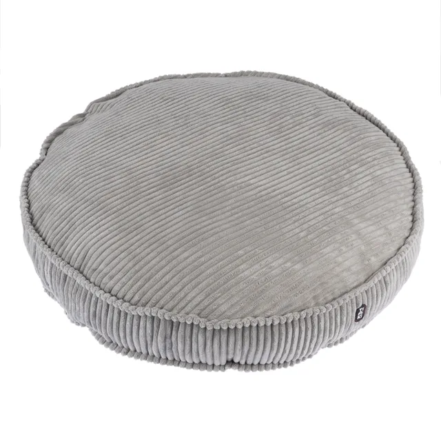 TIAKI manšestrový polštář Conner - Ø 70 x V 12 cm
