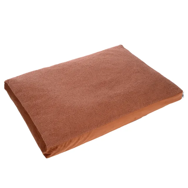 TIAKI matrace pro psy Teddy, měděná - velikost L: D 100 x Š 70 x V 10 cm