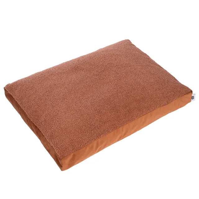 TIAKI matrace pro psy Teddy, měděná - velikost M: D 70 x Š 50 x V 10 cm