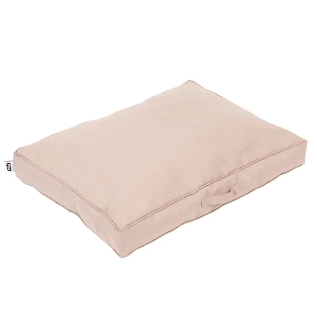 TIAKI Memory Foam matrace pro psy, béžová - M: D 100 x Š 70 x V 18 cm