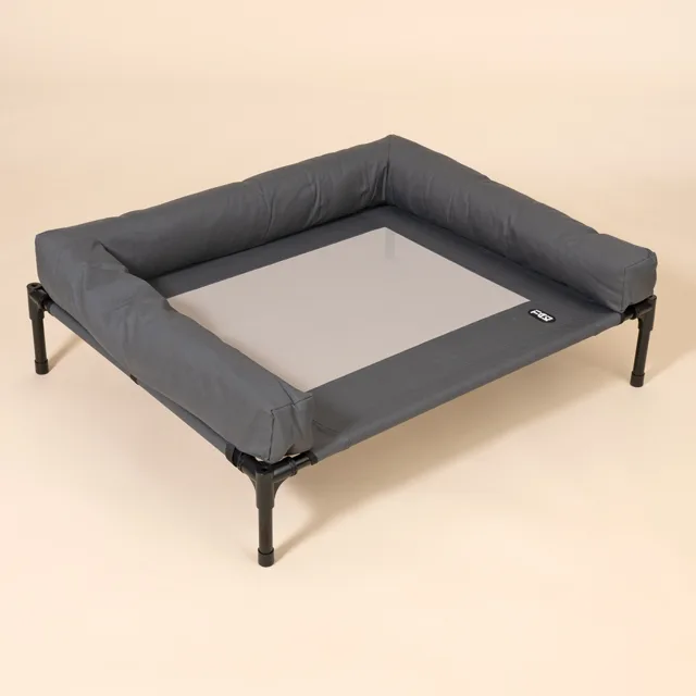 TIAKI pohovka pro psy Sun béžová - Velikost L: D 91 x Š 76 x V 18 cm