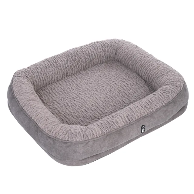 TIAKI Poolside Paws pelíšek pro psy fosilie - velikost L: D 75 x Š 60 x V 14 cm