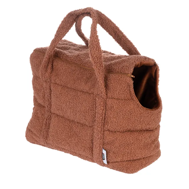 TIAKI přepravní taška Teddy pro psy - měděná: cca D 40 x Š 20 x V 30 cm