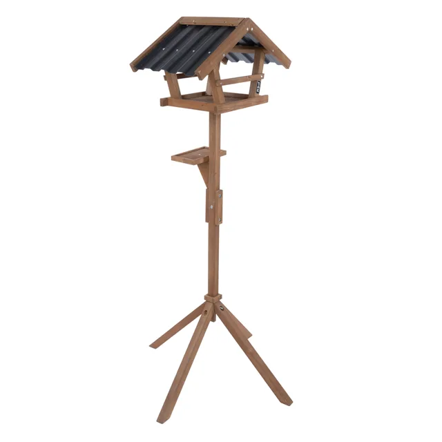 TIAKI ptačí budka se stojanem 2v1 - D 55 x Š 30 x V 150 cm