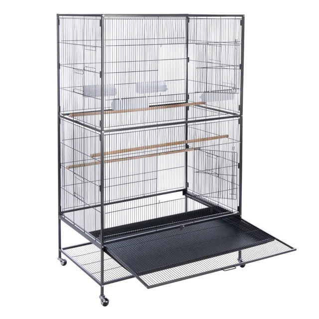 TIAKI Ptačí klec Velký prostor - D 90 x Š 58,4 x V 152,4 cm  DO NOT ACTIVATE / BULKY ITEM