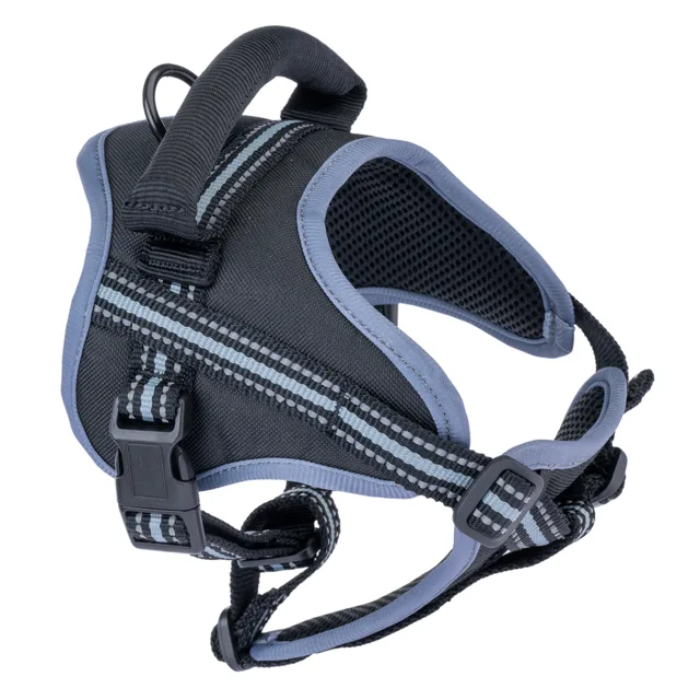TIAKI sedlový postroj pro psy - M: obvod krku cca 48-65 cm
