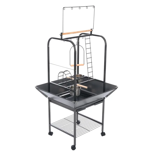 TIAKI Sezení a hřiště pro papoušky - D 66,5 x Š 63,5 x V 141 cm