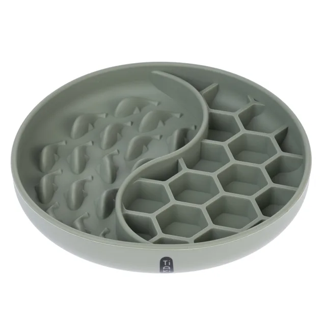 TIAKI silikonové pomalé krmítko včelí plástev - cca Ø 19 x V 3,5 cm