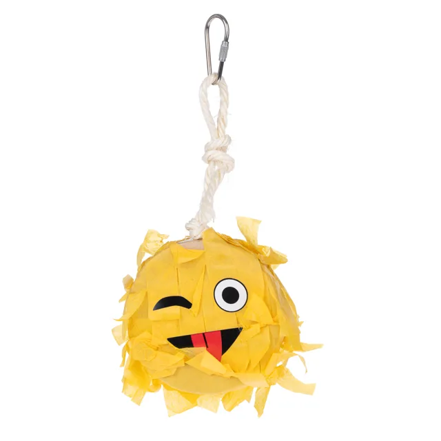 TIAKI skartovaná hračka Emoji Piñata - Ø 8,5 x V 3 cm