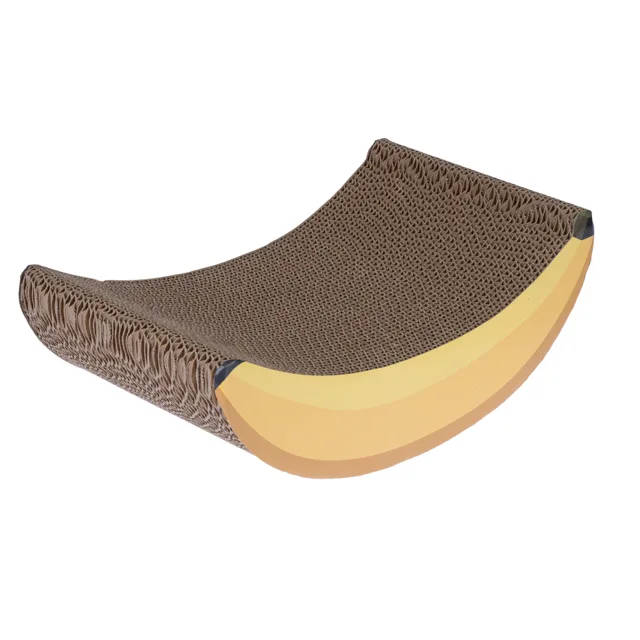 TIAKI škrabací nábytek banán - D 40 x Š 15,5 x V 22 cm