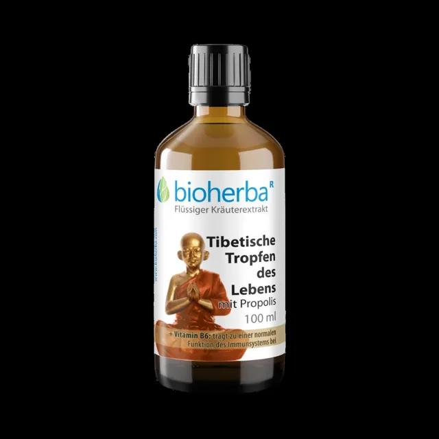 Tibetské kapky života s propolisem – tinktura – 100 ml – Bioherba