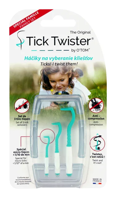 Tick Twister Háčky na odstranění klíšťat 3 ks