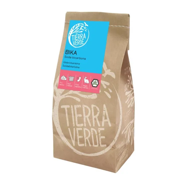 Tierra Verde Bika - Soda bikarbona na čištění, 1 kg
