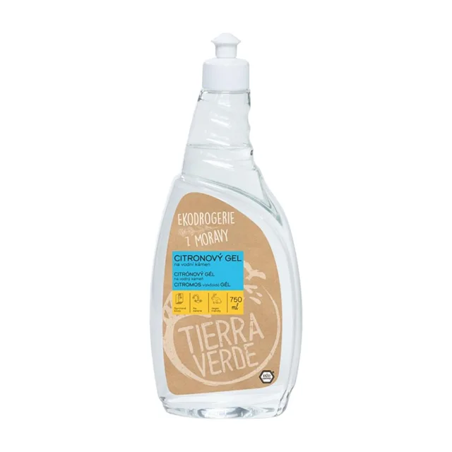 TIERRA VERDE Citronový gel na vodní kámen 750 ml