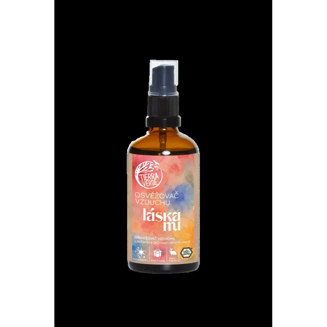 Tierra Verde Osvěžovač vzduchu - Láska by Kamu (100 ml) - výrazná květinová vůně