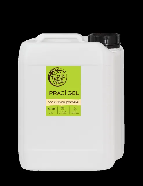 Tierra Verde Prací gel pro citlivou pokožku kanystr 5 l