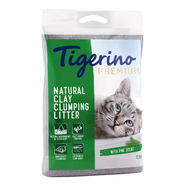 Tigerino Premium - s vůní pinie - 12 kg