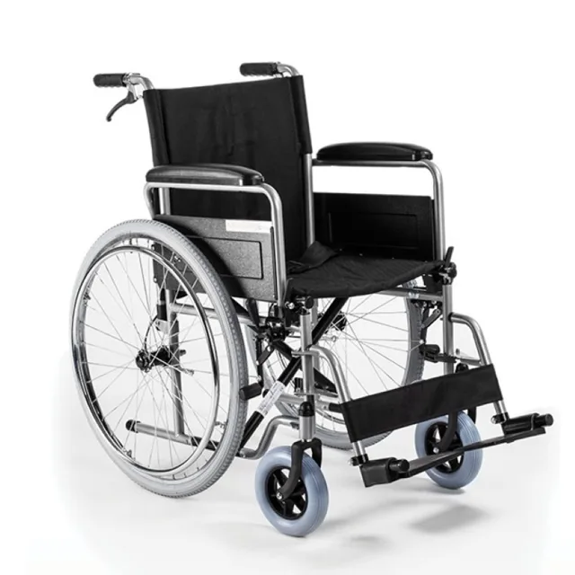 TIMAGO Invalidní vozík CLASSIC 46cm s brzdou pro doprovod